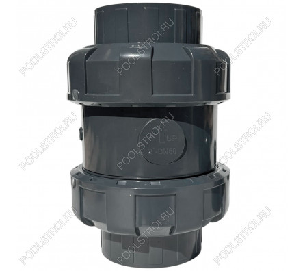 Обратный клапан шаровый d63 уплотнение EPDM AQUAVIVA, Россия
